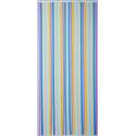 Vliegengordijn/deurgordijn lamellen multicolor 90x220