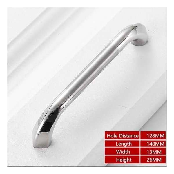 RVS Handgreep badkamer 14 CM - Badgreep - Toiletgreep - Chroom RVS Handgreep badkamer 14 CM - Badgreep - Toiletgreep - Chroom