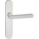 Impresso Leeds Deurklink – Deurbeslag – Ovaal – Deurschild – Aluminium