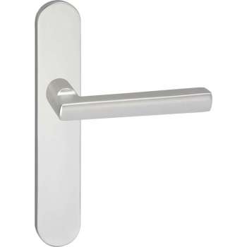 Impresso Leeds Deurklink – Deurbeslag – Ovaal – Deurschild – Aluminium