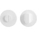 GPF Toiletgarnituur rond 50x8mm stift 8mm grote knop wit