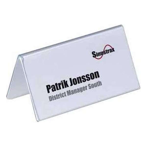 Durable 805119 Tafelnaambordje 8051 25 stuks/pak 25 stuk(s) Durable 805119 Tafelnaambordje 8051 25 stuks/pak 25 stuk(s)