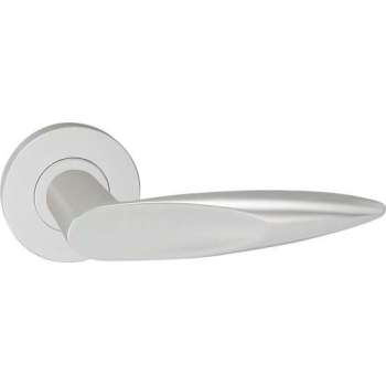 Impresso Sutton Deurklink – Deurbeslag – Rond – Rozet – Aluminium