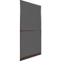 vidaXL Hordeur met scharnieren bruin 100 x 215 cm