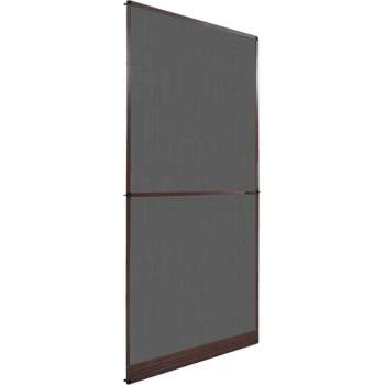 vidaXL Hordeur met scharnieren bruin 100 x 215 cm
