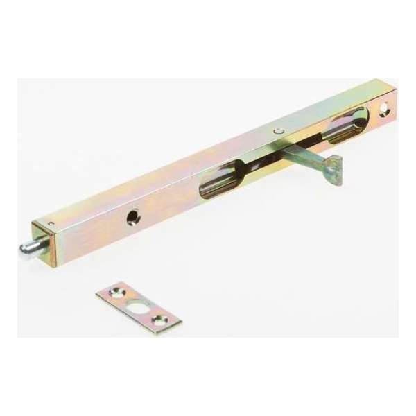 Strenger Kantschuif geel verzinkt lengte 200mm 4111402000 Strenger Kantschuif geel verzinkt lengte 200mm 4111402000