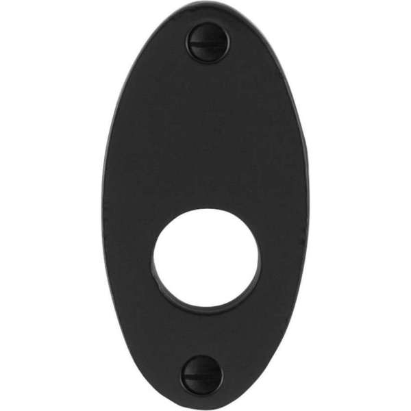 GPF Rozet ovaal 82x40x4mm smeedijzer GPF Rozet ovaal 82x40x4mm smeedijzer