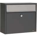 Ivana Postkast 330 - Antraciet - RAL 7024 - 330x390x150mm