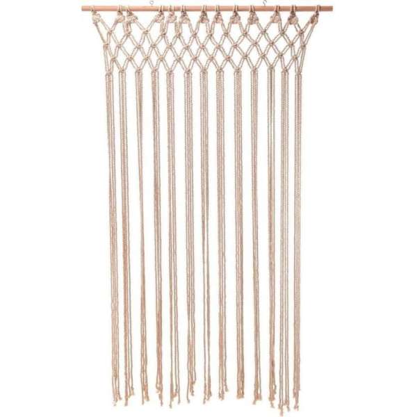 Orange85 Deurgordijn - Vliegengordijn - Macramé - 180x90 cm Orange85 Deurgordijn - Vliegengordijn - Macramé - 180x90 cm