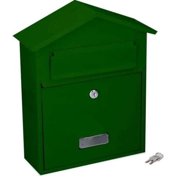 Tom Brievenbus 29x11,5x36 cm Groen Tom Brievenbus 29x11,5x36 cm Groen