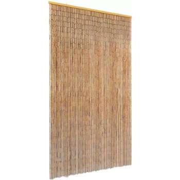 vidaXL Vliegengordijn 120x220 cm bamboe