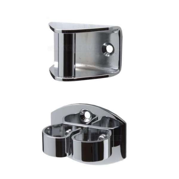 Deurvastzetter- Deurklem - 40mm - Messing gepolijst chroom - S&B - 253002.6 Deurvastzetter- Deurklem - 40mm - Messing gepolijst chroom - S&B - 253002.6