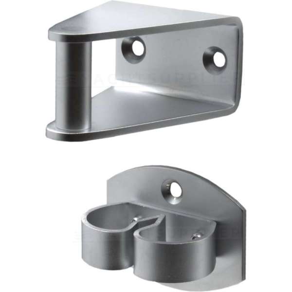 Deurvastzetter- Deurklem - 70mm - Messing mat chroom - S&B - 253001.9 Deurvastzetter- Deurklem - 70mm - Messing mat chroom - S&B - 253001.9