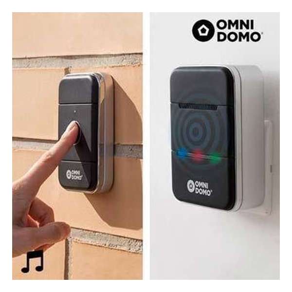 Omni Domo Draadloze deurbel met Bluetooth Omni Domo Draadloze deurbel met Bluetooth