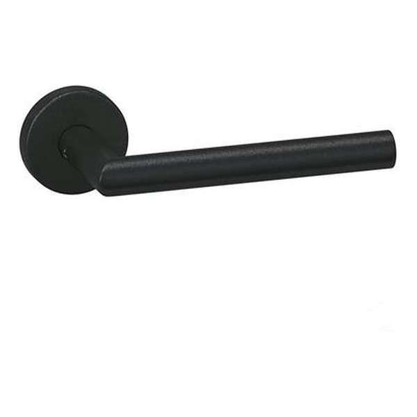 Austria Forza - deurkruk ID 100 rond Ø52X11MM -mat zwart Austria Forza - deurkruk ID 100 rond Ø52X11MM -mat zwart
