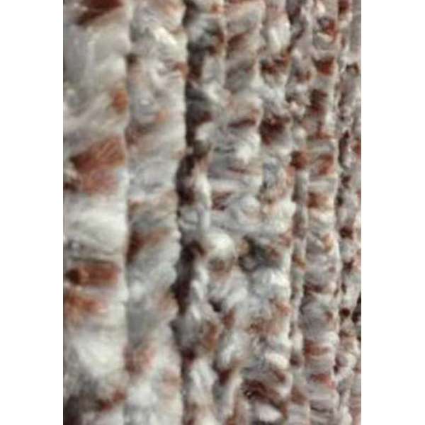 Vliegengordijnenexpert - Kattenstaart - 90x220 cm - Bruin/Wit/Grijs Vliegengordijnenexpert - Kattenstaart - 90x220 cm - Bruin/Wit/Grijs