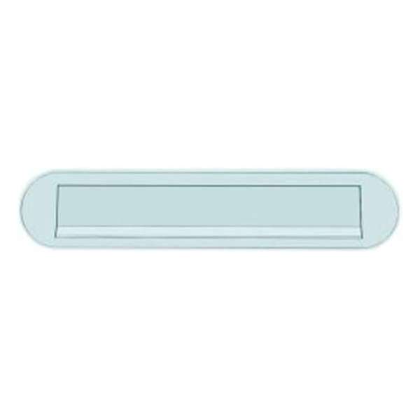 Hoppe briefplaat F1 ovaal 454 m/veer Hoppe briefplaat F1 ovaal 454 m/veer