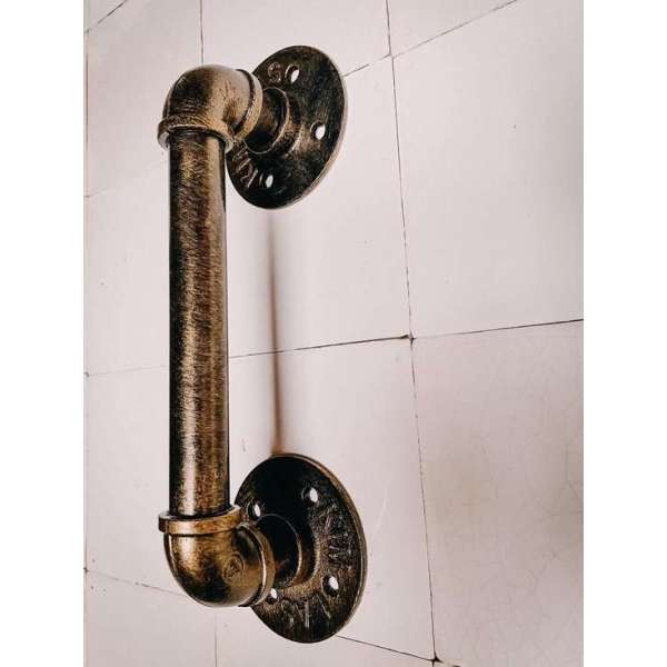 Handgreep vintage brons - deurgreep vintage brons - badkamer - douche - toilet - serie 12 Handgreep vintage brons - deurgreep vintage brons - badkamer - douche - toilet - serie 12