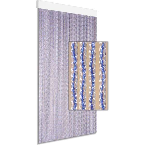 DEGOR Vliegengordijn Caravan Paola Blauw 60x190 DEGOR Vliegengordijn Caravan Paola Blauw 60x190