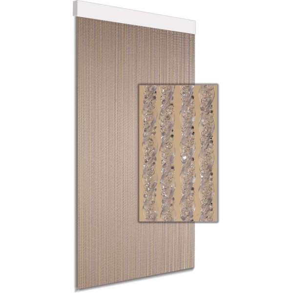 DEGOR Vliegengordijn/deurgordijn Vano Transparant 90x210cm DEGOR Vliegengordijn/deurgordijn Vano Transparant 90x210cm