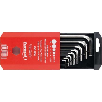 Haakse schroevendraaierset CV-staal DIN 911 2-10mm 10-delig FORMAT