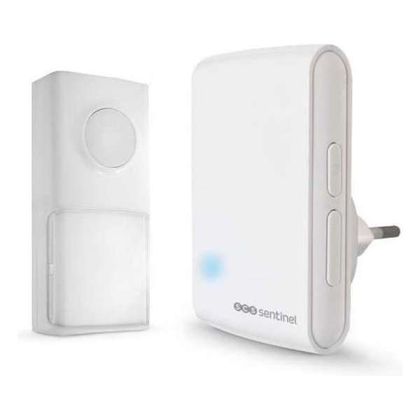 SCS SENTINEL EcoBell 100 Chime draadloos en plug-in zonder batterij SCS SENTINEL EcoBell 100 Chime draadloos en plug-in zonder batterij