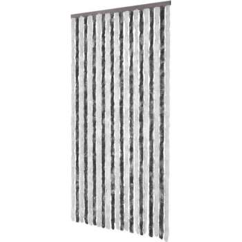 VidaXL - Vliegengordijn - 100x220 cm - Grijs