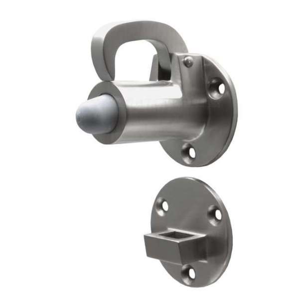 Deurvastzetter - met valhaak - 72mm - Rvs geborsteld - Rvs 316 - S&B - N251201.0 Deurvastzetter - met valhaak - 72mm - Rvs geborsteld - Rvs 316 - S&B - N251201.0