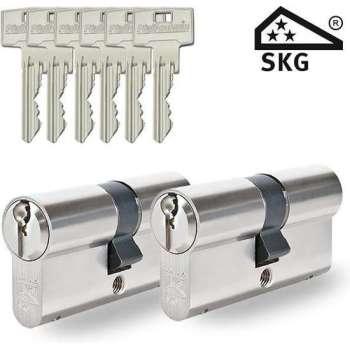 Pfaffenhain SKG3 - cilindersloten - 2 stuks gelijksluitend - 30/30