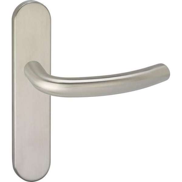 Impresso Preston Deurklink – Deurbeslag – Ovaal – Deurschild – Zilver Impresso Preston Deurklink – Deurbeslag – Ovaal – Deurschild – Zilver