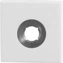 GPF Vierkante click rozet 50x50x8mm wit
