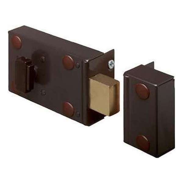 Lips Oplegslot - Type 1758C-1 - Met blokstoot - Draairichting links Lips Oplegslot - Type 1758C-1 - Met blokstoot - Draairichting links