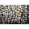 Living - Kattenstaart - 100x230 cm - Antraciet/Wit