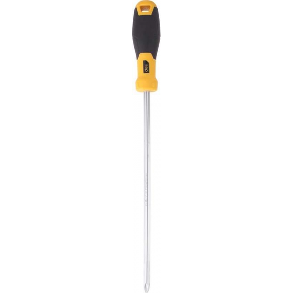 Philips Schroevendraaier PH3x250mm Deli Tools EDL638250 (geel) Philips Schroevendraaier PH3x250mm Deli Tools EDL638250 (geel)