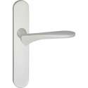 Impresso Watford Deurklink – Deurbeslag – Ovaal – Deurschild – Aluminium