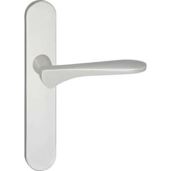 Impresso Watford Deurklink – Deurbeslag – Ovaal – Deurschild – Aluminium