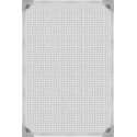 PALMAT® Raamhor – Raamhorren – Horrengaas – Vliegennet - Gaas Insecten - Vliegenhor – Lijm & Magneet - 100 x 120 - Wit