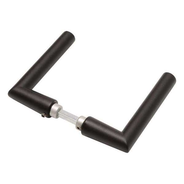 Wovar Zwarte deurklink L-model 374 - Per set Wovar Zwarte deurklink L-model 374 - Per set