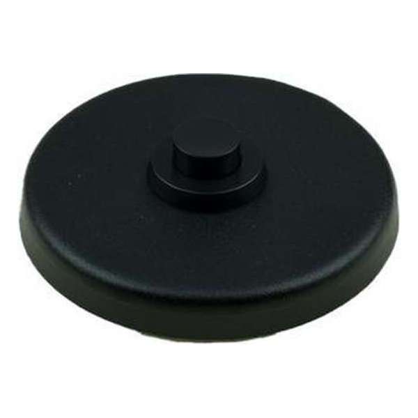 Ami beldrukker rond 55mm verdekt ZS zwart Ami beldrukker rond 55mm verdekt ZS zwart