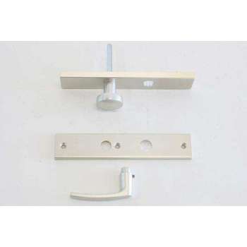 veiligheidsgarnituur met knop en kruk 332 keso 73.5mm