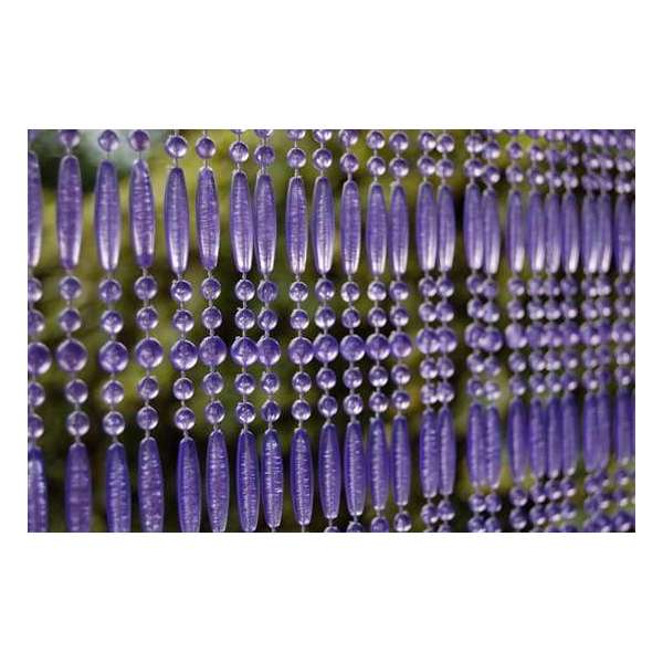 Vliegengordijn Frejus 4, 100x230 cm.paars-transparant Vliegengordijn Frejus 4, 100x230 cm.paars-transparant