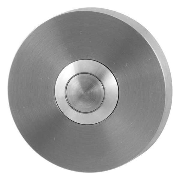 GPF9827.09 deurbel met RVS button rond 50x8 mm RVS geborsteld GPF9827.09 deurbel met RVS button rond 50x8 mm RVS geborsteld