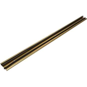 Fixman Tocht en regen profiel voor deuren, 914 - 62 mm. - Goud Kleurig