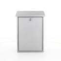 Rottner Kleine Brievenbus Parma|Zilver - 40x27x11,5cm