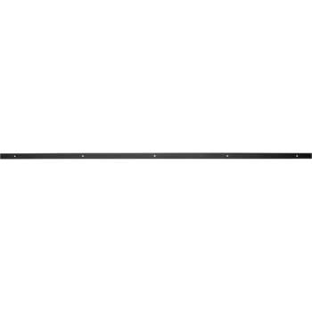 schuifdeurrails 200 cm zwart