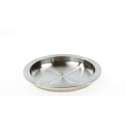 Oxloc Schuifdeurkom rond 110mm bl.rvs
