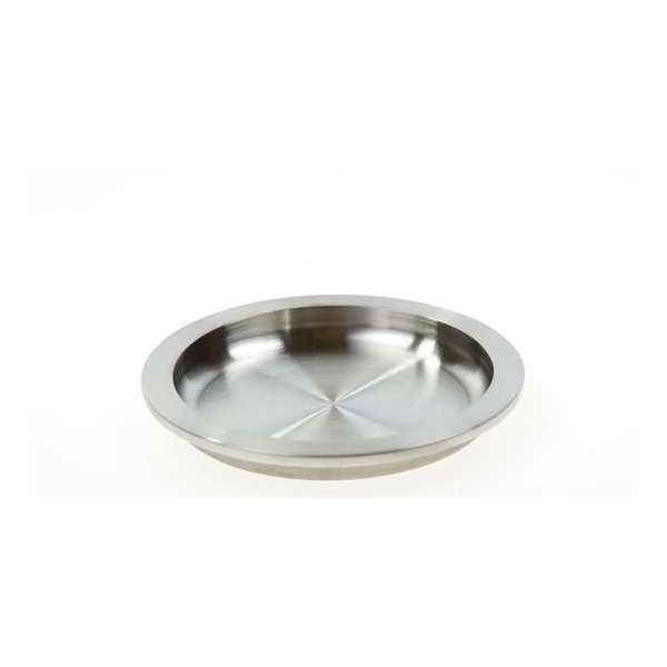Oxloc Schuifdeurkom rond 110mm bl.rvs Oxloc Schuifdeurkom rond 110mm bl.rvs
