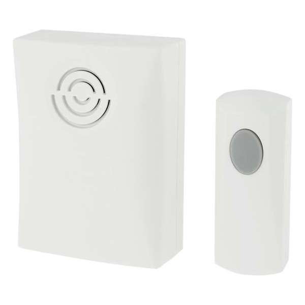 Doorman Deurbel DC-843 Gong - Draadloos - Wit Doorman Deurbel DC-843 Gong - Draadloos - Wit