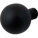 GPF Kogel knop 50mm tbv VH-schilden vast incl. bout M10 zwart