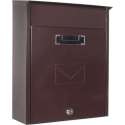 Rottner Brievenbus Tivoli Bruin - 33,5x26x12cm